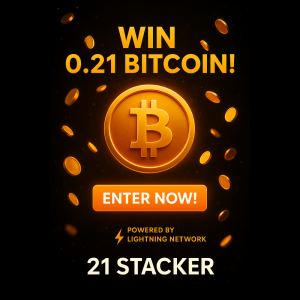 Win 0.21 Bitcoin!