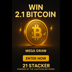 Win 2.1 Bitcoin!