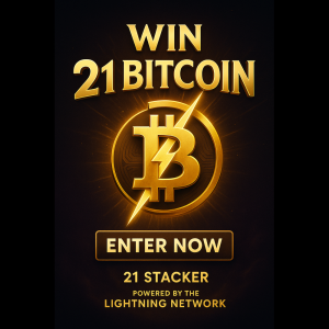 Win 21 Bitcoin!